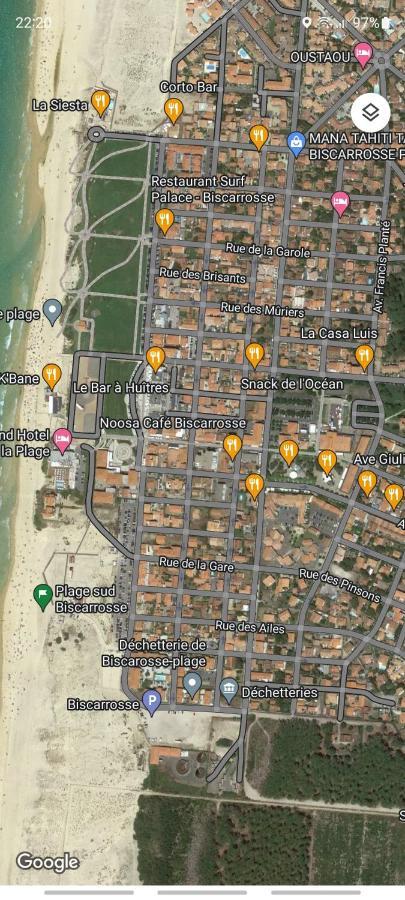 Palm Appart บิสการ์รอส-ปลาจ ภายนอก รูปภาพ
